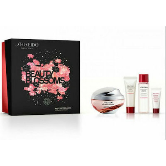 SHISEIDO Bio-Performance SET: Lift Dynamic Cream 50ml + Cleansing Foam 15ml + Treatment Softener 30ml + Ultimune concentrate 5ml